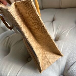 Hand-Painted Beach Scene Hobo Bag